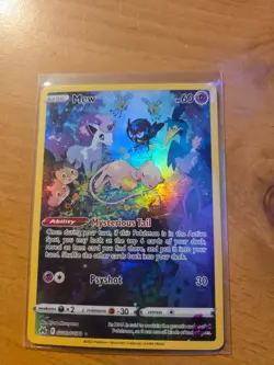 Mew GG10/GG70 Holo Rare Crown Zenith Galarian Gallery - Pokemon TCG - Image 1