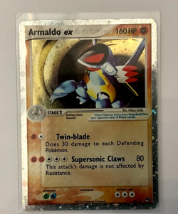 Armaldo ex Lightly Played Ultra Rare Holo - 16/17 - POP Series Pokemon TCG - Image 1