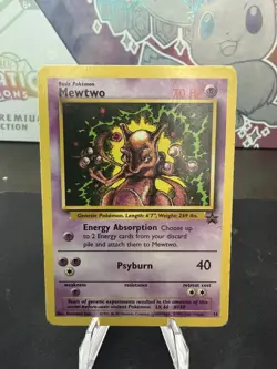 Pokemon TCG Black Star Promo Mewtwo #14 Non Holo 2000/MP/HP - Image 1