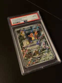 2023 POKEMON SVP EN-SV BLACK STAR PROMO #044 CHARMANDER PSA 8 - Image 4