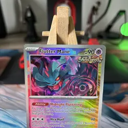 Pokemon Prismatic Evolutions - 043/131 Flutter Mane - Master Ball Reverse - NM/M - Image 3