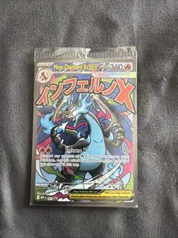 Pokemon Mega Charizard X Oricorio SEALED Mega Evolution Promo Holo - Image 1