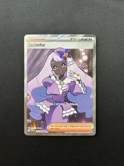 Pokemon TCG Jacinthe 110/088 Full Art Trainer – Perfect Order - Image 1