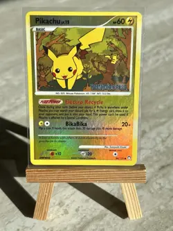 Pokemon TCG *STAMPED* Pikachu 94/123 Diamond and Pearl Burger King Promo - NM(-) - Image 1