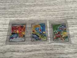 Pokemon 2026 first partner illustration collection series 1, Kanto Gen 1 Set - Image 3