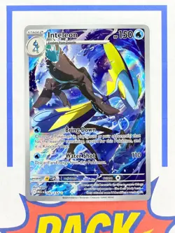 Inteleon Illustration Rare IR 142/132 Mega Evolution Pokemon TCG - Image 1