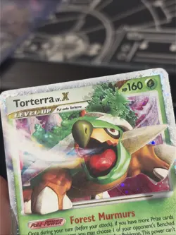 Torterra LV.X 160HP DP09 Promo Holo Diamond & Pearl Pokemon TCG 2007 Damaged - Image 3