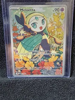Pokemon Meloetta 026 Me: Mega Evolution Promo Rare Full Art Holo English - Image 3