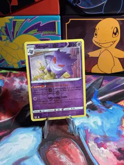 Pokemon TCG Lost Origin Gengar 066/196 Reverse Holo Rare - Image 1