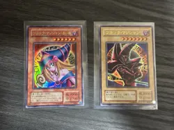 Yu-Gi-Oh! Dark Magician Girl, Dark Magician P4-01 P4-02 Ultra Rare Japanese MP - Image 1