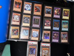 Yugioh VINTAGE PSA lot & Vintage /Mod BINDER( Read Description for more info ) - Image 1