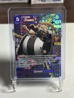 One Piece TCG Queen ST04-005 Two Legends English OP-08 Rare Sp - Image 1
