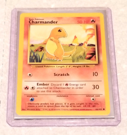 Charmander - Base Set - 46/102 - Unlimited - Pokemon Card - Near Mint - Image 1