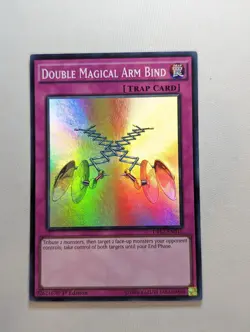 Double Magical Arm Bind Super Rare 1st Edition Yugioh Card DRL2-EN015 - Image 1