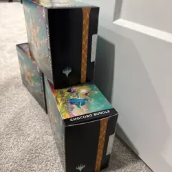 Magic The Gathering Final Fantasy Chocobo Bundle Box MTG Sealed Lot Of 3 - Image 2