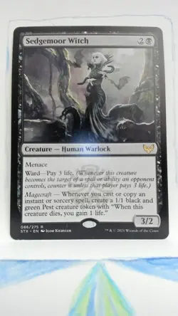 Sedgemoor Witch Regular Strixhaven: School of Mages 086 NM - Image 1