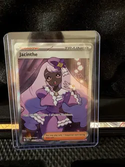 Pokemon Jacinthe Trainer Supporter POR 110/088 Regular Card English - Image 1