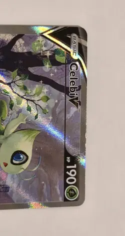 Pokemon TCG Celebi v Fusion Strike Card 245/264 Near Mint - Image 3