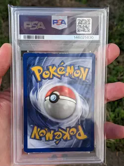 1999 Pokemon Game Pikachu Red Cheeks Shadowless PSA 4 VG-EX - Image 2