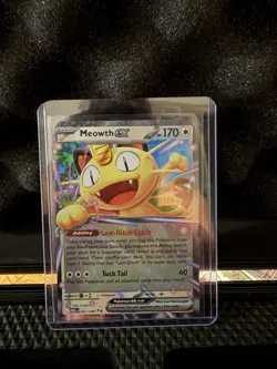 Pokemon Meowth EX Full Art Holo Rare 062/088 XY Ancient Origins HP 170 Attack 60 - Image 1