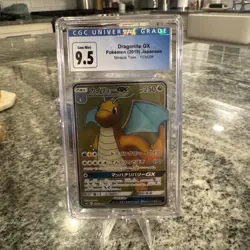 Pokemon 2019 Dragonite GX 103/094 Holo SR Miracle Twin Japanese GEM MINT CGC 9.5 - Image 3