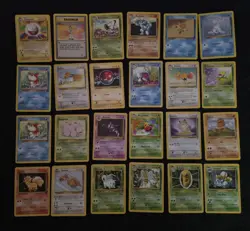 Pokemon TCG Cards Base Set 2 Lot Of 24 Vintage Cards - LP - Image 1