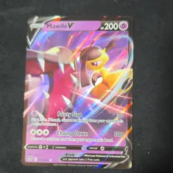 Pokemon Mawile V 070/195 Swsh12 Silver Tempest Ultra Rare Full Art Holo 200 HP - Image 1