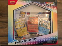 POKEMON TCG PRISMATIC EVOLUTION POSTER COLLECTION NEW FACTORY SEALED - Image 1