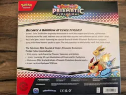 POKEMON TCG PRISMATIC EVOLUTION POSTER COLLECTION NEW FACTORY SEALED - Image 2