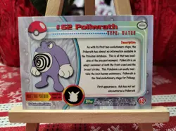 Topps Pokemon #62 Poliwrath - TV Animation Edition Card, 1999, NM - Image 2