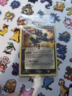 Pokemon Greninja Gold Star SEALED SWSH144 Holo Celebrations NM #402 - Image 1