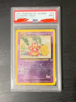 Pokemon Slowking Southern Islands 14/18 Reverse Holo Promo PSA 9 English 2001 - Image 1