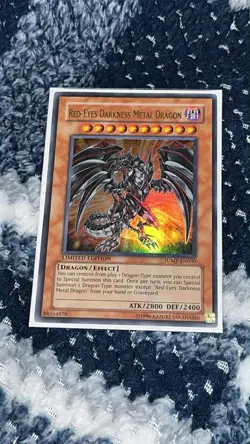 Red-Eyes Darkness Metal Dragon JUMP-EN030 Shonen Jump Magazine Promos Limited Ed - Image 1