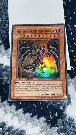 Red-Eyes Darkness Metal Dragon JUMP-EN030 Shonen Jump Magazine Promos Limited Ed - Image 2