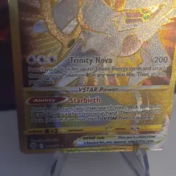 Pokemon TCG Arceus VSTAR Card 184/172 Brilliant Stars Gold Secret Rare - Image 3