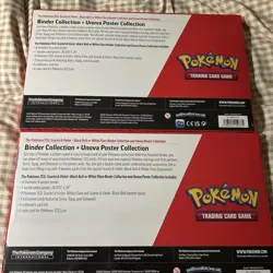 Pokemon Black Bolt and White Flare Binder + Poster Collection Sam's Club Bundles - Image 2
