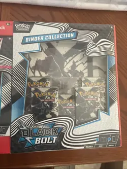 Pokemon Black & White Bolt Flare Poster & Binder Collection 2-Pack Box - Image 3
