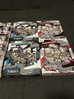 Pokemon Black Bolt & White Flare Binder & Poster Collection - Image 3