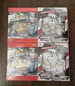 Pokemon 1 Black Bolt 1 White Flare Poster + Binder Collection Sams Club Lot of 2 - Image 4
