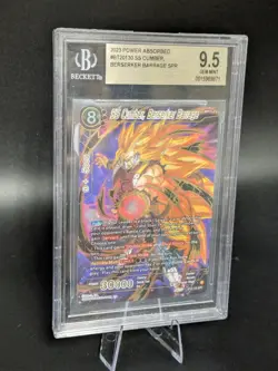 SS Cumber Berserker Barrage SPR Foil Card BT20-130 Dragon Ball Super Card Game - Image 2