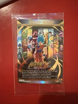 Dragon Ball Super Card Game Energy Marker Son Goku History of Z M-51 Gold - Image 1