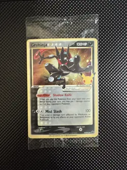 Greninja Gold Star SWSH144 SWSH: Sword & Shield Promo Cards Holo (Sealed) - Image 1