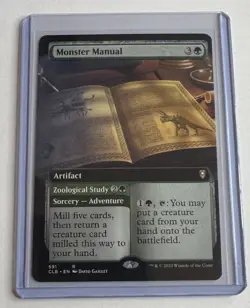 Monster Manual (591/1080) Commander Legends Battle for Baldur's Gate MTG NM/M - Image 1