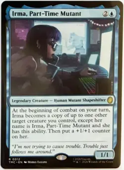 MTG Teenage Ninja Mutant Turtles Commander Irma, Part-Time Mutant (Rare) - Image 1