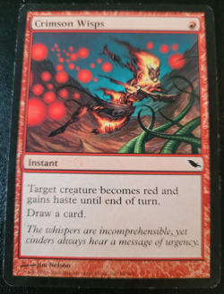 Crimson Wisps Shadowmoor Regular - Image 1