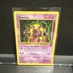 Pokemon Mewtwo Wotc Promo 14/53 Basic Promo Regular 70 HP Psyburn English - Image 1