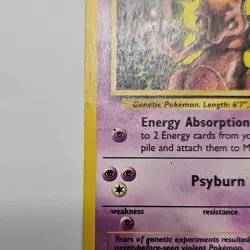 *Mewtwo!* Pokemon Promo Wotc Promo 14/53 Regular 1999 - Image 3