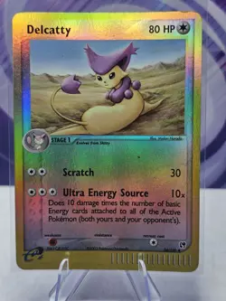Delcatty Reverse Holo Sandstorm Uncommon 34/100 Pokemon TCG - Image 1