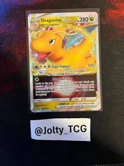 Pokemon TCG Dragonite VSTAR Pokemon GO 050/078 Ultra Rare - Image 1