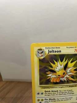 Jolteon - 4/64 Jungle Unlimited Holo Rare Pokemon - LP - Image 2